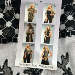 7 WAY SCARF. FOLLOW YOUR HEART.